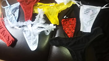 Coleção de lingerie da minha mulher