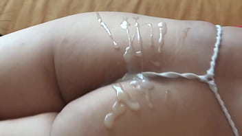 Stepson enjoys my ass and wants to stick it in me big cumshot in my ass