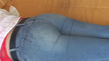 Stepson enjoys my ass and wants to stick it in me big cumshot in my ass