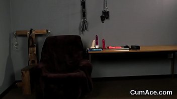 Foxy sex kitten gets sperm shot on her face swallowing all the love juice