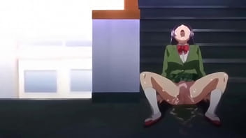 Dando pro professor na escada