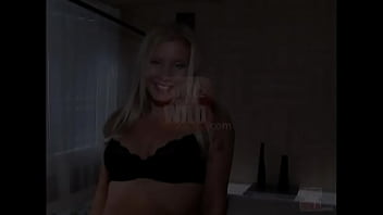 Bouncing on the dildo