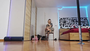 High heels fashion show