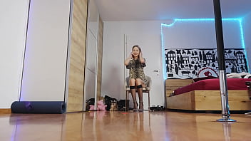 High heels fashion show