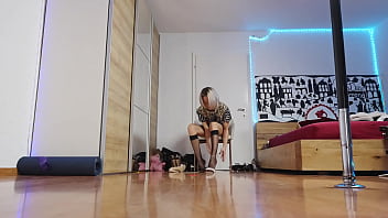 High heels fashion show