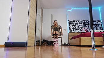 High heels fashion show