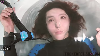 Slim apnea training xunderwater