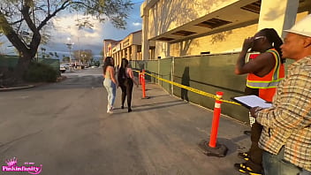 Latinas getting cat called by sexy ass construction crew stars onlyclub mlfnxtdoor mac onlyxxx