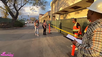 Latinas getting cat called by sexy ass construction crew stars onlyclub mlfnxtdoor mac onlyxxx