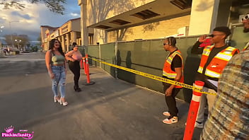 Latinas getting cat called by sexy ass construction crew stars onlyclub mlfnxtdoor mac onlyxxx