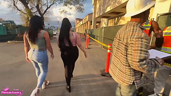 Latinas getting cat called by sexy ass construction crew stars onlyclub mlfnxtdoor mac onlyxxx