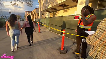 Latinas getting cat called by sexy ass construction crew stars onlyclub mlfnxtdoor mac onlyxxx