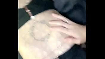 Alt slut rubs her cunt