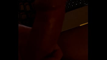 Impressive British Dick Being Stroked And Wanked Whilst He Watches A Fuck thumbnail