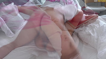 Hey brother help me do my schoolwork cute teen enjoys putting her cunt under her stepbrother's huge dick