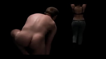 Scarlett naked in movie