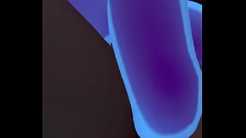 Slime girl fucking self with tenacle