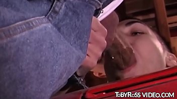 Stud Has His Big Cock Sucked In The Car thumbnail