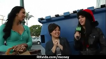 Sensual girl talked into having sex for cash 9