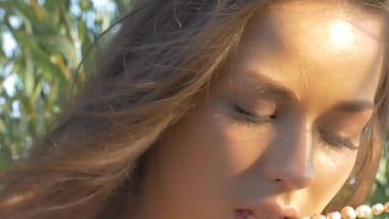 Perfect Breasted Beauty Touches Herself Between Legs And Recalls The Wonderful Moments With Her Girlfriend thumbnail