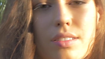 Perfect breasted beauty touches herself between legs and recalls the wonderful moments with her girlfriend