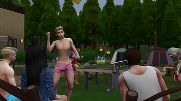 Table tennis tournament loser's girlfriend is the prize