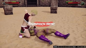 Eleonore vs jennifer nf3d female combat arena
