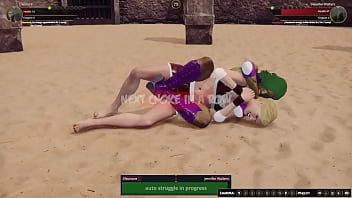 Eleonore vs jennifer nf3d female combat arena