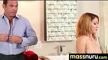 Slippery nuru massage for lucky dude 13