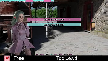 Too Lewd Free Game Itchio Visual Novel thumbnail
