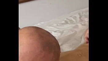 I slip out and polish her pussy for a delicious dinner