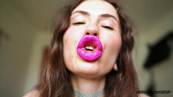 Naughty noisy pinky kiss