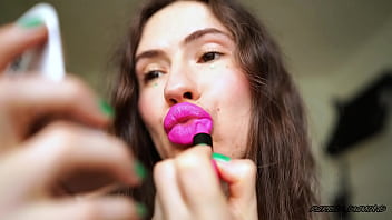 Naughty noisy pinky kiss