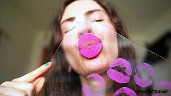 Naughty noisy pinky kiss