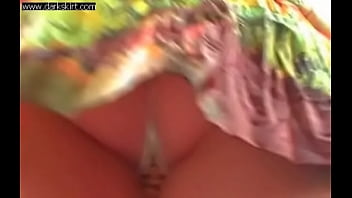 Funky Russian Teen Upskirted In The Street thumbnail