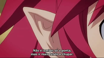 Vampirona tetudo recebe leitinho quentinho