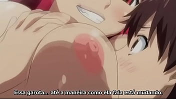 Vampirona tetudo recebe leitinho quentinho