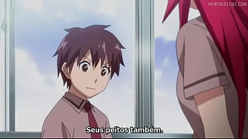 Vampirona tetudo recebe leitinho quentinho