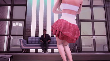 НЕЗНАКОМКА СОСЕТ МОЙ ЧЛЕН В КЛУБЕ hentai 3d