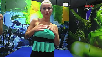 Teaser ggg blonde sluts for the first time in the sperm studio