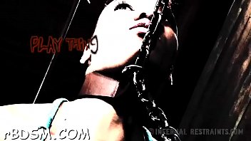 Racy chick is slowly getting naked