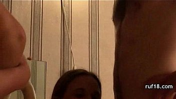 Spreading her juicy pussy wide open