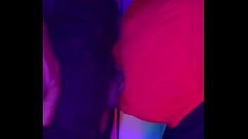 This man played in the back of my throat for 8 minutes at the end he braced himself on the door and his nut d