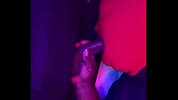 This man played in the back of my throat for 8 minutes at the end he braced himself on the door and his nut d