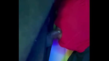 This man played in the back of my throat for 8 minutes at the end he braced himself on the door and his nut d