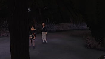 Demon with big dick fills eager cum sluts with so much jizz on halloween wicked whims