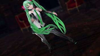 Miku hatsune undress dance hentai pussy plug toy reversible campaign song mmd 3d green hair clip Miku hatsune undress dance hentai pussy plug toy reversible campaign song mmd 3d green hair clip