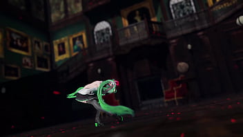 Miku hatsune undress dance hentai pussy plug toy reversible campaign song mmd 3d green hair clip