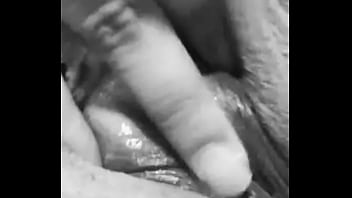 Me rubbing my wet clit ;