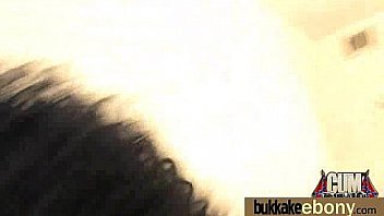 Amazing ir group sex action with stunning ebony 3